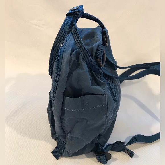 FJALLRAVEN KANKEN Mini Backpack Blue Pre owned very good condition - Picture 2 of 8